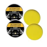 Autopflege Politur, Auto Auto Kratzer Reparatur Entferner Wachspaste Politur Fahrzeuglackpflege, lang anhaltender Schutz (2PCS)