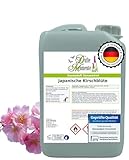 Dufte Momente Saunaaufguss-Konzentrat Kirschblüte – 3 Liter – zart & floral – konzentriert & ergiebig – Profi-Qualität gemäß DVN:5204 getestet – vegan & Made in Germany