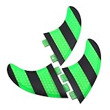 RiToEasysports Surfbrettflossen, G5 Surfflossen Fiberglas-Kamm-Set-Triebwerk für Surfbretter, Surf-Longboard, Shortboard
