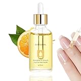 15 Ml Nagelpflegeöl - Nagelhautöl für Nährende Nägel - Nail Cuticle Oil mit Pipette - Süße Orange Nagelhaut öl Nagelpflegeprodukte - Feuchtigkeit Nagelstärkungsöl
