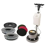 Einscheibenmaschine NANOdisc 43 Evolution Komplett-Set Bodenreinigung Poliermaschine Schrubbmaschine