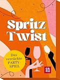 Spritz Twist: Das verrückte Partyspiel | 50 Spielkarten mit lustigen Aufgaben und Fragen (Spaßgarantie)