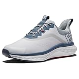 FootJoy Herren Fj Quantum Golfschuh, weiß / blau / rot, 49.5 EU