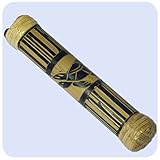 Regenmacher Rainstick Rainmaker Bambus Percussion Rhythmus Regenrohr Aborigine geschnitzt (20 cm)