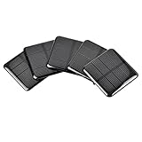 Gbloodst 10 Stück, 2 V, 160 MA, 50 x 50 mm, DIY-Solarmodule, für Akkus, Handy-Ladegerät, monokristallines Siliziummodul