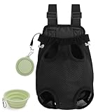 Katzentasche, Tragerucksack Katze, Faltbare Katzenrucksack, Katzentragerucksack, Hunderucksack, Haustier Rucksack bis 6kg für Klein Hunde Katzen Welpen