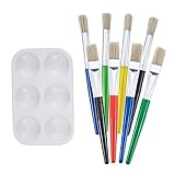 COHEALI Set Borstenpinsel Aquarellpinsel Wasserfarbpinsel Runder Pinsel Kunstpinsel Ölpinsel Strichzeichnungsstift Malzubehör