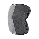 Baoblaze Winter-Knielinge, warm, für Damen und Herren, Beinwärmer zum Laufen, Radfahren, Sport, Ski, Dunkelgrau mit Plüsch