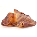 Fidelis - Schweineohren getrocknet für Hunde 5 STK. - Natursnack Leckerlis aus 100% nat. Rohstoffen - Hunde Leckerli für zwischendurch pflegt & stärkt das Gebiss - Ohne Konservierungsstoffe