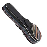 Vaguelly Verdickte Mandolinentasche Aus Oxford Reißverschluss Robustes Modisches Aufbewahrungsbeutel Für Mandoline Langlebig Leicht Zu Reinigen Vielseitiger Mandolin Organizer Ethno-stil Fa