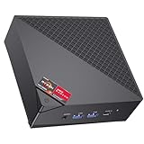 ACEMAGICIAN AM06 Pro Mini PC, AMD Ryzen 7 5700U (8C/16T, bis zu 4.3Ghz),16GB DDR4 512GB NVME SSD Mini Computer mit Type-C |Dual LAN| WiFi6 |BT5.2
