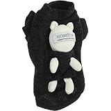 Happyyami Haustierbedarf Wasserdichter Hundemantel Aus Schwarzer Baumwolle Wintermäntel Hunde Outfits