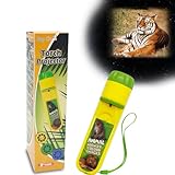 Pup Go Kinder Projektor Taschenlampe Tierwelt mit 24 Bilder, Geschichte Diashow Beamer Spielzeuge für Kinder ab 3 Jahren, Wissenschaft Lehrreich Geschenk für Jungs und Mädchen