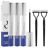 Wimpernserum ohne Hormone 15ml,Enthält 2 Wimpernkämme, Augenbrauen Serum für volle Wimpern,Professionelles Wimpernserum für Pflege Gebrochene Wimpern,Lash Serum für Längere und Vollere Wimpern