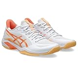 ASICS Damen Squash Shoes, weiß, 37 EU