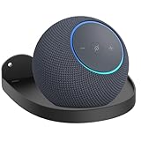 Aokicase Wandhalterung Halter für 2025 New Echo Studio/Echo Dot Max, for Echo Dot Max Stander Lautsprecher.Kompatibel mit Echo Studio Lautsprecher Stand Metallhalterung ubehör Rack (schwarz, 1PCS)