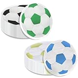 Fußball-Party-Servietten – Fußball-Geburtstagsparty-Servietten für Kinder, Fußball-Thema, Fan, Sportveranstaltung, Fußball-Partyzubehör, 33 cm, 100 Stück