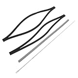 IMIKEYA Schaumstoffstreifen vakuumieren Silikonstreifen dichtungsstreifen