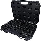KS Tools 515.0065 1/2' Sechskant-Kraft-Stecknuss-Satz, 40-tlg