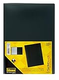 Idena 376079 - Sichtbuch für DIN A4, 20 Hüllen, schwarz