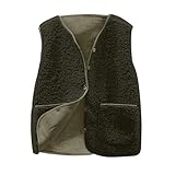 Generisch Reduzierte Winterjacken Damen, Black Friday Angebote 2025 Ab Wann Datum, Wintermantel Damen Elegant Herbstjacke Warme Casual Baumwolle Weste Grobstrickjacke, Regenjacke Damen Sale