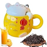 Kaffeetasse - Beständig Gegen Hohe Temperaturen Teegeschirr - Keramik Kaffeebecher Und Teebecher,Für Cappuccino Latte Wein Saft Bier Milch Küche Café Restaurant Zuhause Geburtstag Weihnachten