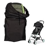 Kinderwagen Tasche für Flugzeug Reisen, Kinderwagen, Transporttasche Flugzeug, Transporttasche für Kindersitz, Schutzhülle für Kinderwagen, Wasserdicht Schutzhülle für Kinderwagen für Baby, Schwarz