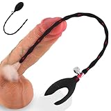 AMZII 2.0 Aufblasbarer Dilator Harnröhre Silikon,Faden Harnröhren Dilatatoren Männer Penis Plug mit Pumpe für Prostata Luftdruck Stimulation,Penispumpe Katheter Harnröhre Mann SM Masturbator