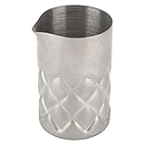 Cocktail -Rührglas, 60 ml 304 Edelstahl rostfeste Erosion Opposition gegen das Mischen von Glas mit Skalierung für Barkeee