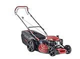 AL-KO Benzin-Rasenmäher Comfort 51.0 SP-A (51 cm Schnittbreite, 2.1 kW Motorleistung, Robustes Stahlblechgehäuse, Hinterradantrieb, Mulchfunktion, Seitenauswurf, für Rasenflächen bis 1800 m²)