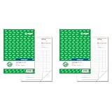 SIGEL AU525 Auftragsbuch A5, 2x50 Blatt (Packung mit 2)