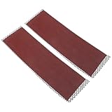 SOLUSTRE Hamsterrad Krallenschneider Ersatzmatte 2 Satz Strapazierfähige Schleifmatte für Kleintiere Wie Hamster Igel Eichhörnchen Verdickt und Langlebig