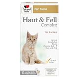 Doppelherz Haut und Fell Complex für Katzen - Mit wichtigen Omega-3 und Omega-6 Fettsäuren- 25 Licks