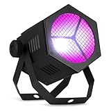 BeamZ RB40 LED PAR – 40 Watt RGB-W Strahler für Party & Bühne – Retro Partylicht Par mit DMX & Soundsteuerung, Stroboskop & Automatik, Bühnenstrahler – Farbige Partybeleuchtung für Events & Clubs