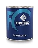 Bootslack - Matt Farblos - Bootsfarbe Schiffslack Yachtlack Holzlack Parkettlack Treppenlack Gartenmöbellack für Holz 750ml