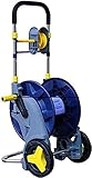 MKAK Gartenbewässerung, Autowaschwasser-Schlauchtrommelwagen, Sprinklerwagen 30 M Schlauch Aufnehmen Kann Einziehbarer Halterungswagen Mit Rädern