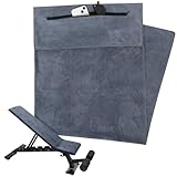 taonganui Fitness Handtuch mit Reißverschluss Tasche, 120x50cm Saugfähiges Sporthandtuch Mikrofaser, Anti-Rutsch Schnelltrocknend Sport Handtuch Fitnessstudio, Gym Handtuch für Yoga, Sport, Outdoor