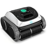 (2025 Upgrade) WYBOT C1-01 Poolroboter für Einbau- & Überbaupools, Poolroboter Akku: 150 Min, Laufzeit. 4-in-1 Poolroboter Akku Wand und Boden Reinigung bis 150m², Smart Navigation & App-Weiß&Hellgrün