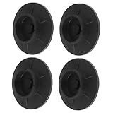 ARTIBETTER 4 Stück Stoßdämpfer Für Waschmaschine Vibrationspads Für Waschmaschinen Anti-vibrations-matte Mechanische Vibrationsdämpfende Pads Waschmaschinen-fußpolster Waschmatte Gummi Black
