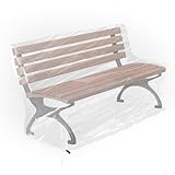WDFCN Schutzhülle für Gartenbank mit Kordelzug 160x80x75 cm Transparent Bank Regenschutz Wetterfest