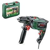 Bosch Home and Garden Bosch Schlagbohrmaschine UniversalImpact 800 (800 Watt, Koffer), Schwarz, Grün, 0603131100