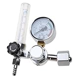 Regler 0–25 MPa Druckminderer, Argon-Gas-Druckregler, Schweißen, MIG, WIG, Steuerung, einfache Installation, 5/8 Zoll Gewinde Druckregler mit