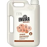 Envira Spinnen Abwehrspray 2 Liter - Spray mit Langzeitwirkung gegen Spinnen, Winkelspinnen, Kreuzspinnen, Weberknecht - Mittel gegen Spinnen in der Wohnung - Effektive Spinnenabwehr