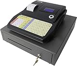 Olympia CM 942F TSE Registrierkasse Dunkelgrau Hintergrundbeleuchtung, ueber PC programmierbar