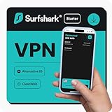 Surfshark Starter, VPN, 1 Monat, Digitaler Code