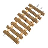 Toyvian Hamsterleiter Kletter Hamster Zeug Stall Hamster Hamster Haustier Hamster Zubehör Für Käfig Sittich Trittleiter Sittichleiter Mäuse Anreicherungsspielzeug Aus Holz