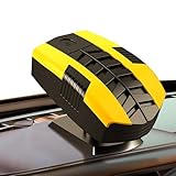 12V Heizgerät - Scheibenenteiser | 12V 360° Elektrischer Drehbarer Tragbarer Entfroster Schnelle Aufheizung Für LKW Windschutzscheibe