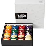 POWERGLIDE 16 Bällebad Billard-Set, Punkte und Streifen, Turnier, Premium, 57,0 mm Durchmesser, verpackt