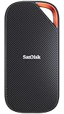 SanDisk Extreme PRO Portable SSD mit USB4, 2 TB, 40 Gbit/s, bis zu 3.800 MB/s Lesegeschwindigkeit und bis zu 3.700 MB/s Schreibgeschwindigkeit