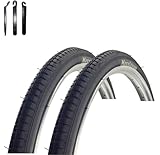 2 x maxxi4you Fahrradreifen Schwarz 40-635 (28 x 1 1/2) inkl. maxxi4you Reifenheber